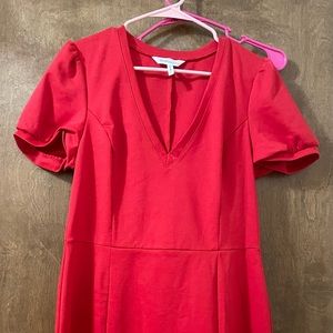 Red dress